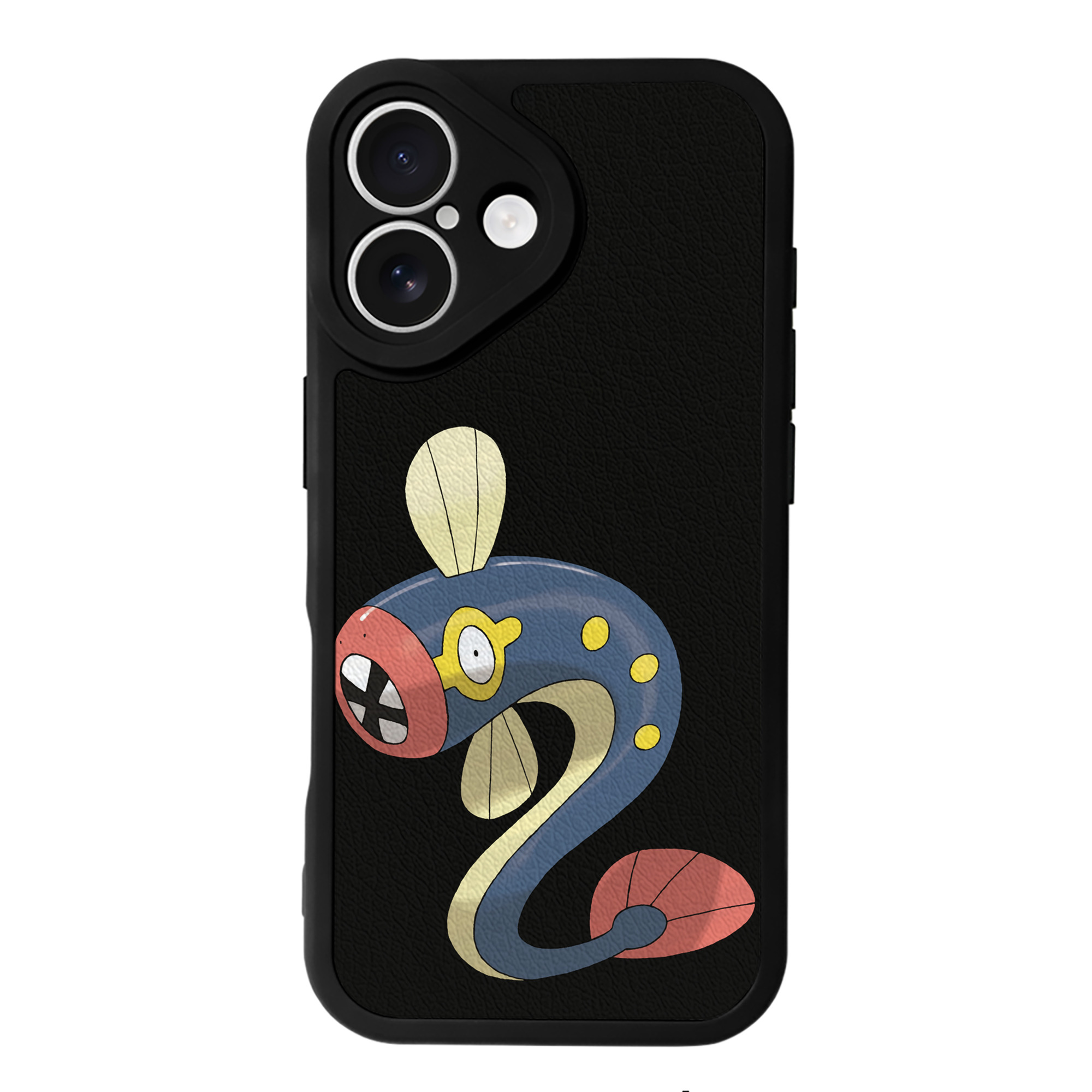 （画像用） ポケットモンスター Pokémon 【iPhone 16シリーズ対応】シリコンスマホケース（レザー調） 材質：シリコン